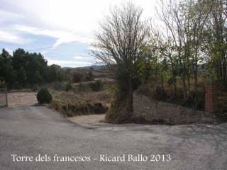 Rubinat - Inici de la ruta a la Torre dels francesos.