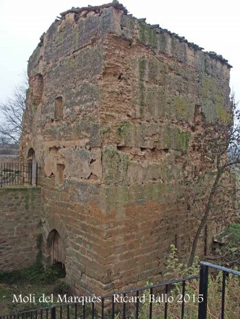 Castellnou de Sió - Molí del Marqués - Segle XIII