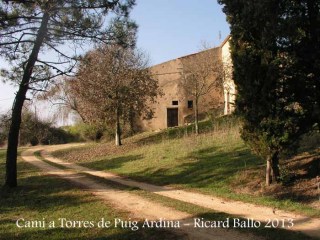 Torres de Puig Ardina – Riudarenes - Mas.