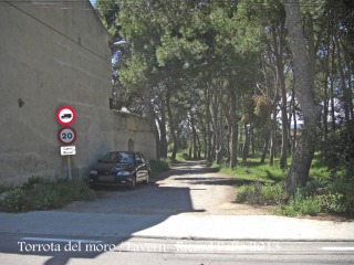 Torrota del moro / Lavern - Lloc des d'on vàrem iniciar el recorregut final.