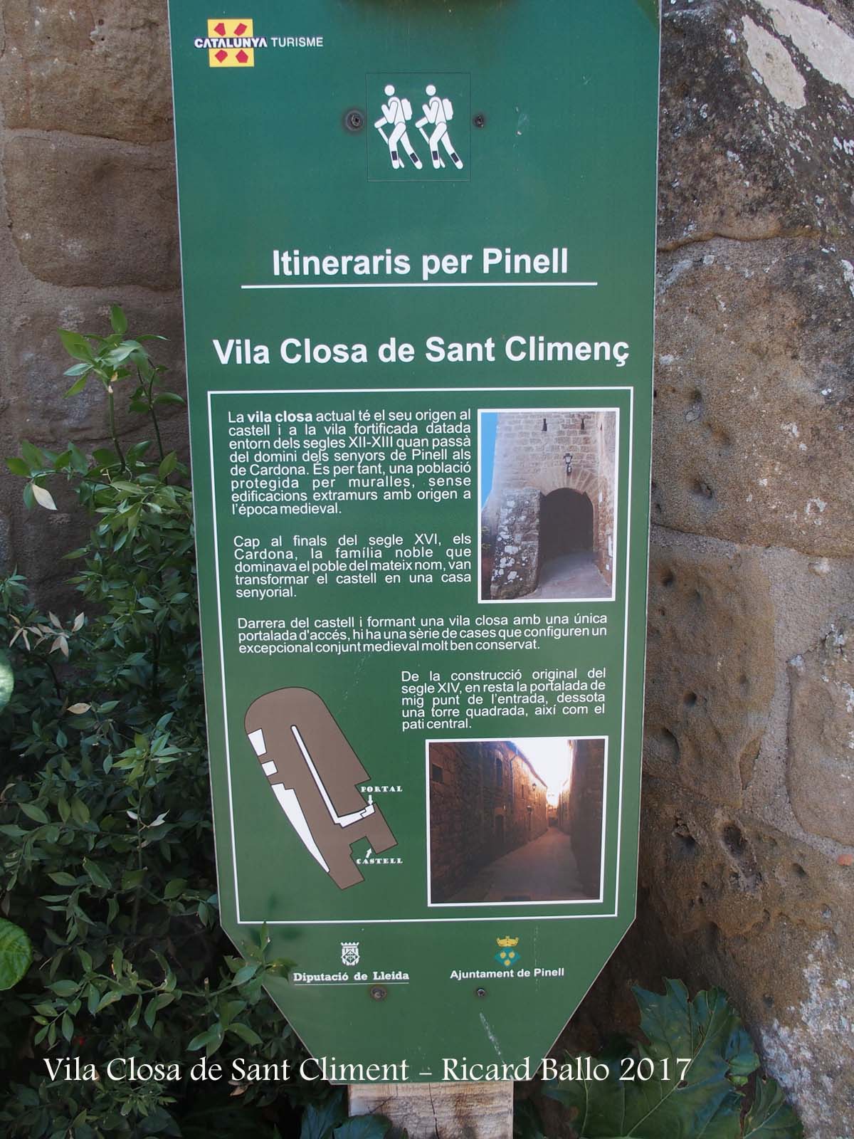 Vila closa de St Climent-Pinell de Solsonès