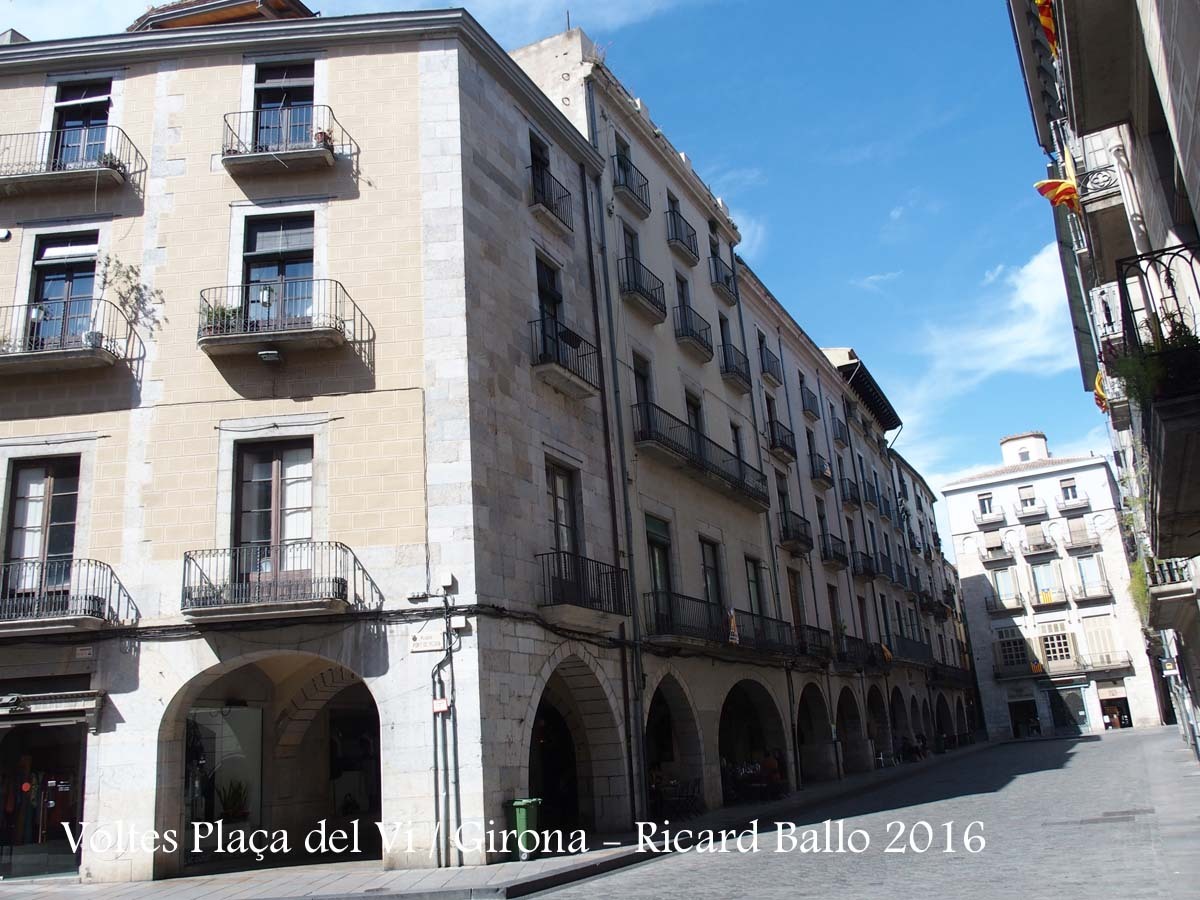 Voltes de la Plaça del Vi – Girona