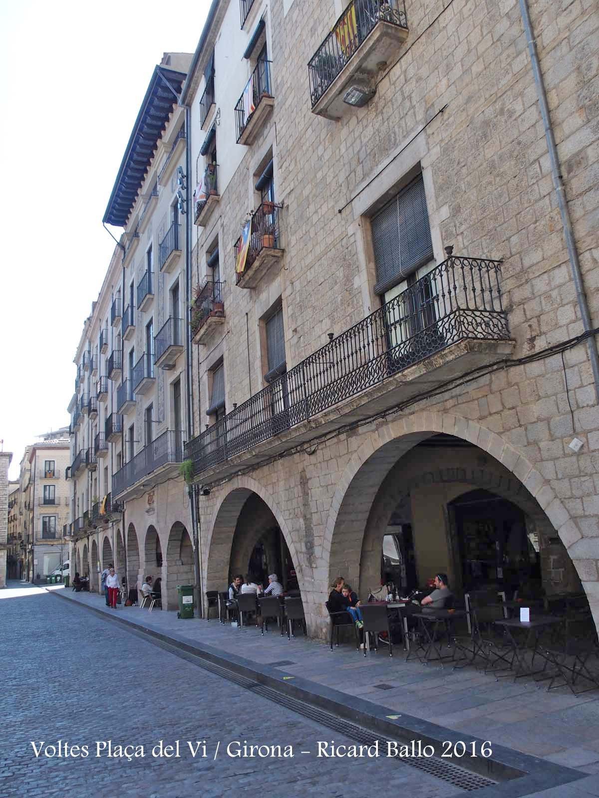 Voltes de la Plaça del Vi – Girona