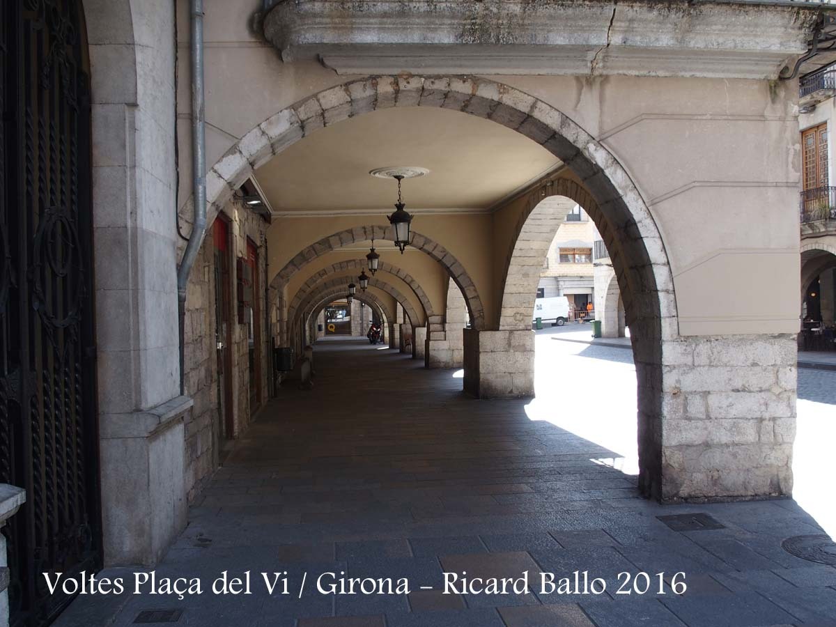 Voltes de la Plaça del Vi – Girona