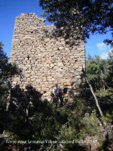 Torre a la vora de la masia Vilesa – Baix Pallars / Pallars Sobirà