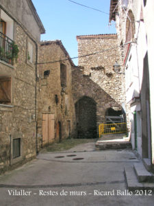 Restes de murs i fortificacions – Vilaller / Alta Ribagorça