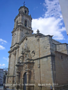 Església parroquial de Sant Llorenç – Vilalba dels Arcs / Terra Alta