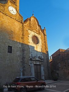 Església parroquial de Sant Vicenç – Rupià / Baix Empordà