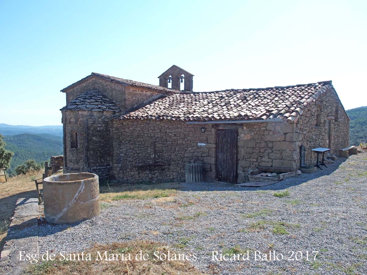 Església de Santa Maria de Solanes – Lladurs / Solsonès | Catalunya Medieval