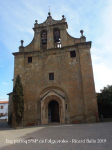 Església parroquial de Santa Maria – Folgueroles / Osona