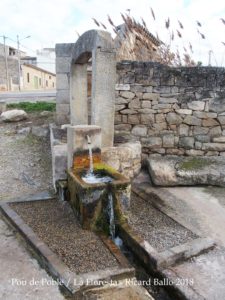 Pou de poble – La Floresta / Garrigues
