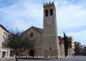 Església parroquial de Sant Pere de Rubí – Rubí / Vallès Occidental